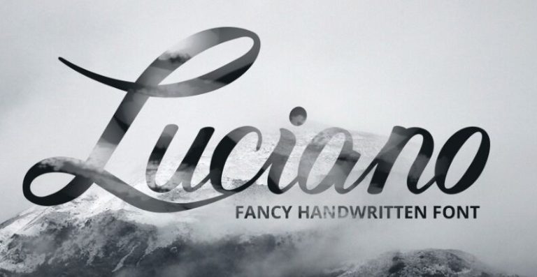 Luciano Handwritten Font