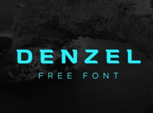 denzel-geometric-font