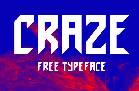 craze-typeface