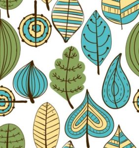 handdrawn-vector-leaves