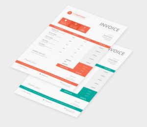 company-invoice-psd-template