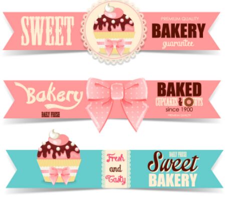 3-sweet-bakery-banners-vector