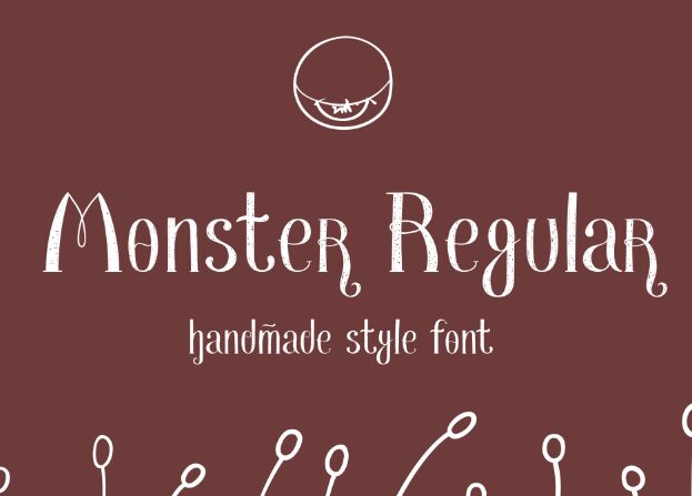 monster-handmade-font