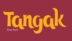 tangak-typeface