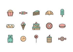 colorful-sweets-vector