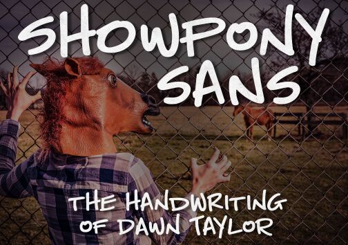 showpony-sans-handwritten-font