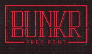 bunkr-typeface