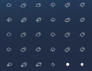 54-outlined-weather-icons-vector