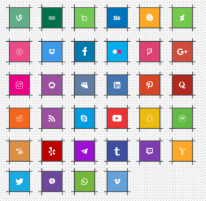 Multi-Format Social Media Icons