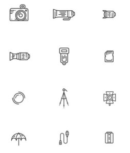 Photography Vector Icons