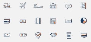 22 Business Icons Vector