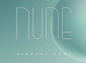 Nune Display Font