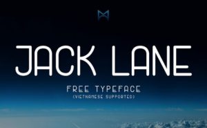 Jack Lane Rounded Typeface