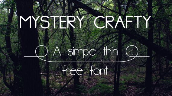 Mystery Crafty Typeface