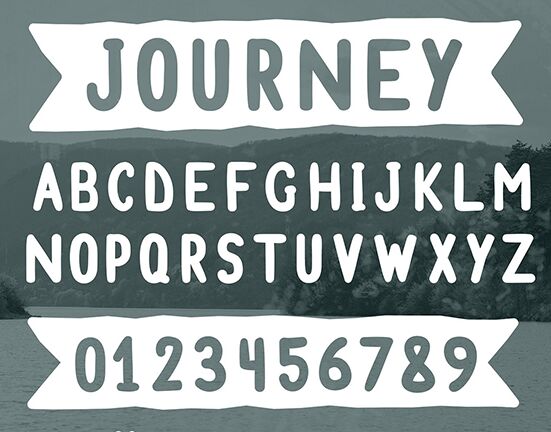 Journey Typeface