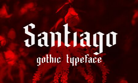 Santiago Gothic Font