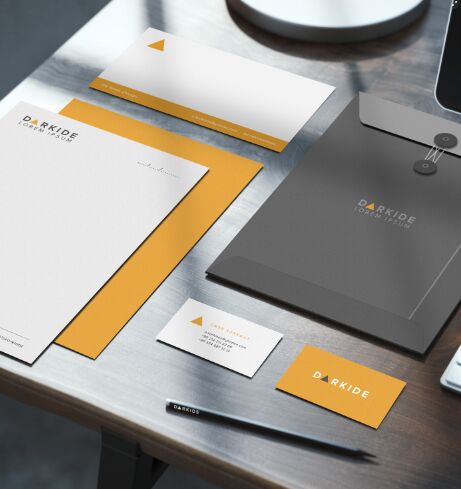 Photorealistic Corporate Identity Mock-up PSD