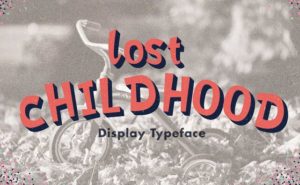 Lost Childhood Display Font