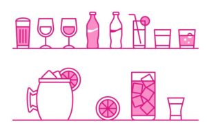 Minimal Drink Vector Icons