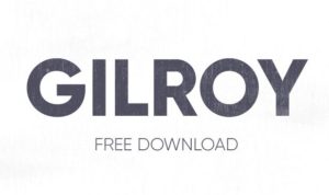 Gilroy Typeface