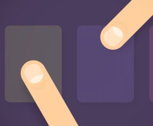 Flat Finger Presenter PSD