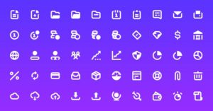 50 Business Stroke Icons (AI+PSD)