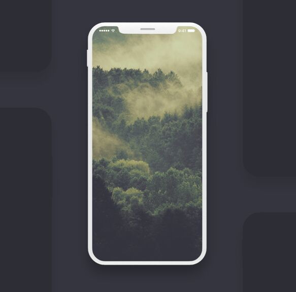 iPhone 8 Screen Mockup PSD