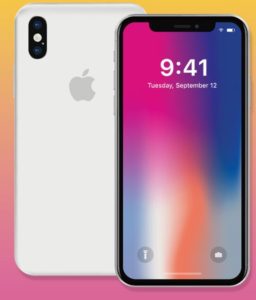 iPhone X (Front & Back) Vector Template