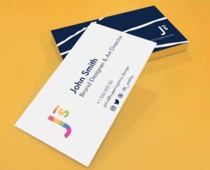 Minimal Business Card Template (AI+PSD)