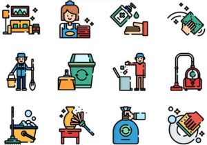 50 Cleaning Icons Pack