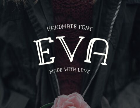 EVA Handmade Font