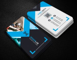 Realistic Business Card Templates (3 Colors) PSD