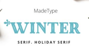 MADE Winter Typeface