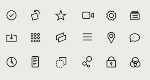 100 Generic UI Icons SVG