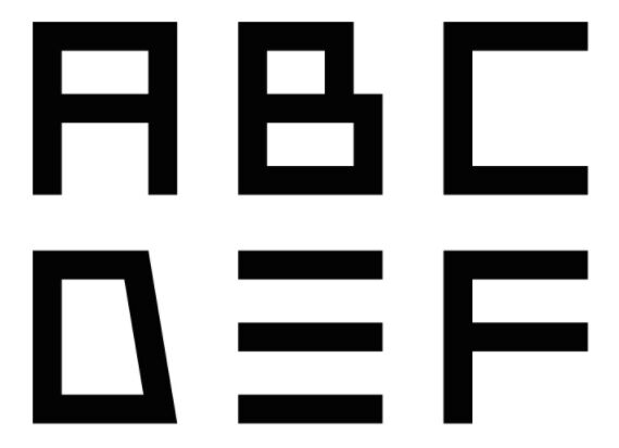 Moncr Monospace Typeface