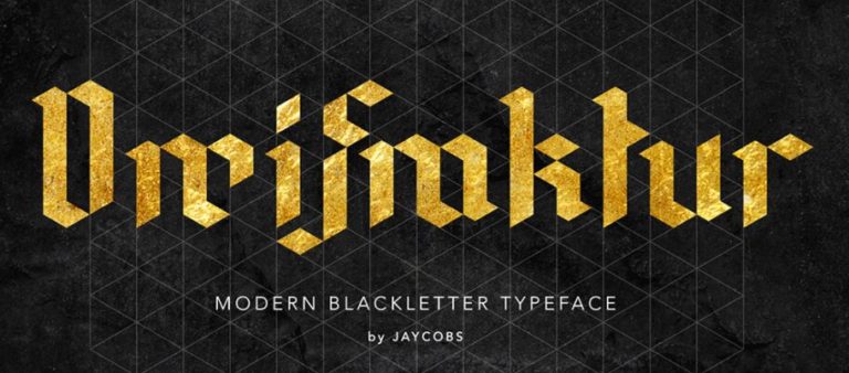 DreiFraktur Modern Typeface