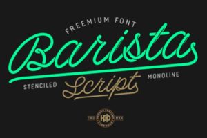 Barista Script Font