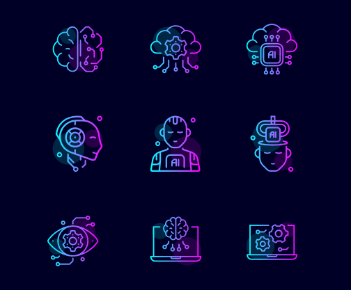 Artificial Intelligence SVG Icons