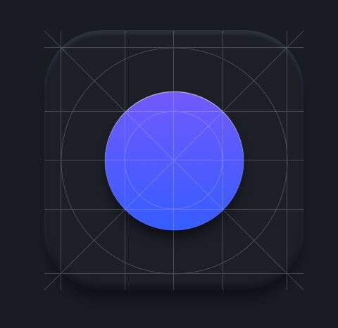 Rounded App Icon Template For Sketch