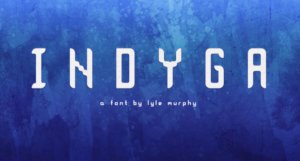 Indyga Display Font