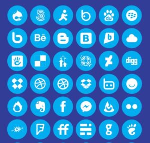 112 Circular Social Icons (AI+XD)