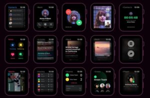 Apple Watch UI Kit For XD