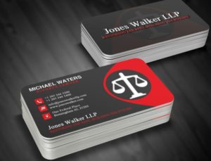 Lawyer Business Card Template PSD