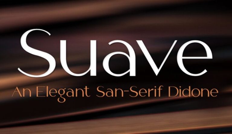 SUAVE San-serif Font