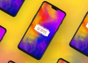 Isolated OnePlus 6 PSD Mockup-min