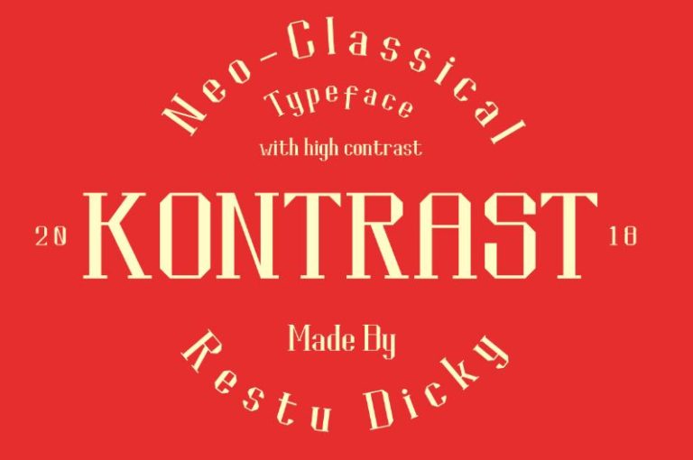 KONTRAST Font-min