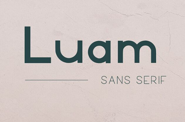 Luam Sans Serif Font-min