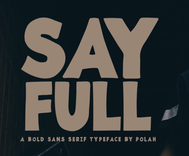 Sayfull Bold Typeface-min