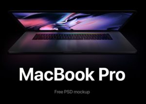 Angled Macbook Pro PSD Mocup-min