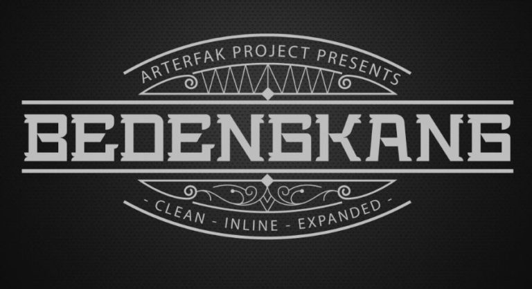 Bedengkan Clean Typeface-min